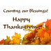 8 1/2 x 11 Happy Thanksgiving Scroll Plaques 8 1/2 x 11 Happy Thanksgiving Scroll Plaques